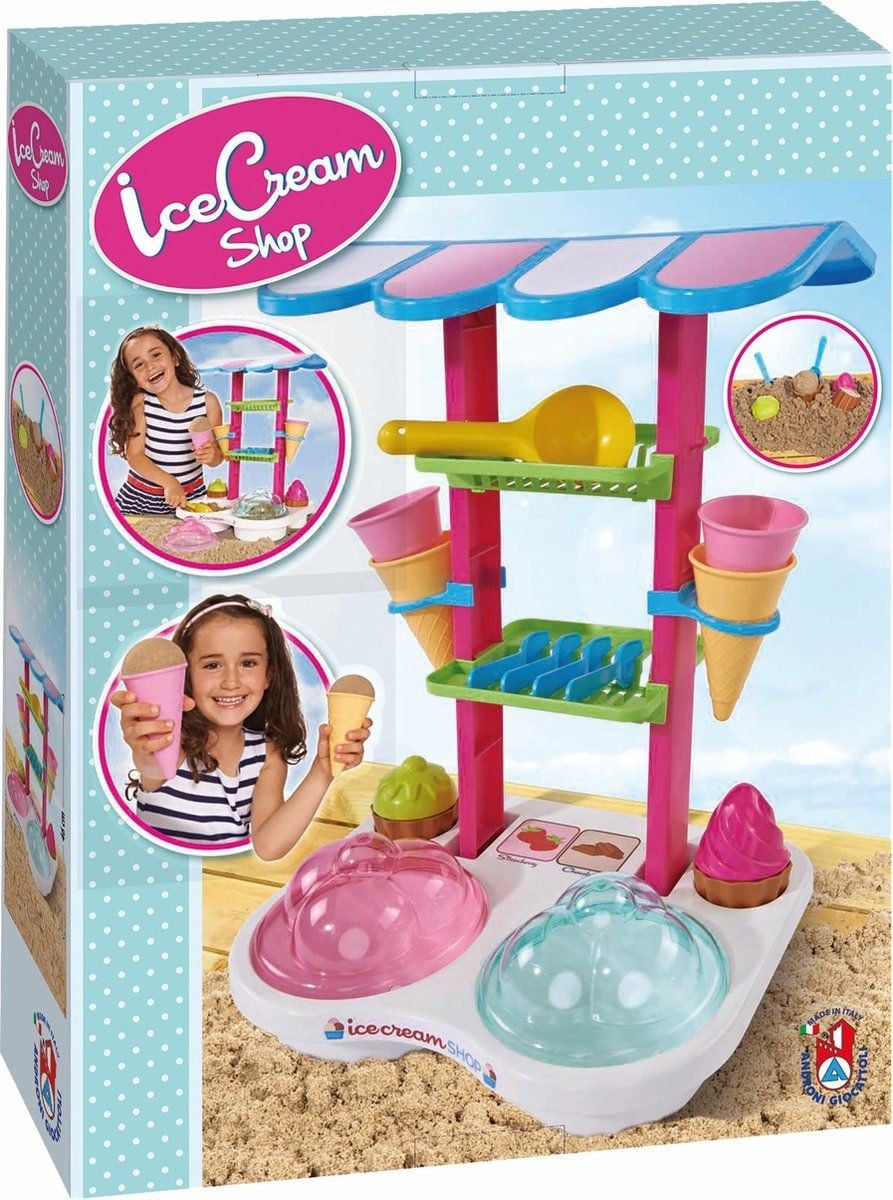 Androni 2310-0000 IJsjeswinkel inclusief schepje en hoorntjes