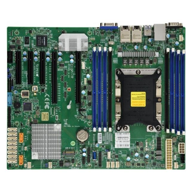 Supermicro Server MB MBD-X11SPI-TF-B LGA 3647/ATX/2x10Gb bulk (LGA 3647, Intel C622, ATX) (MBD-X11SPI-TF-B)