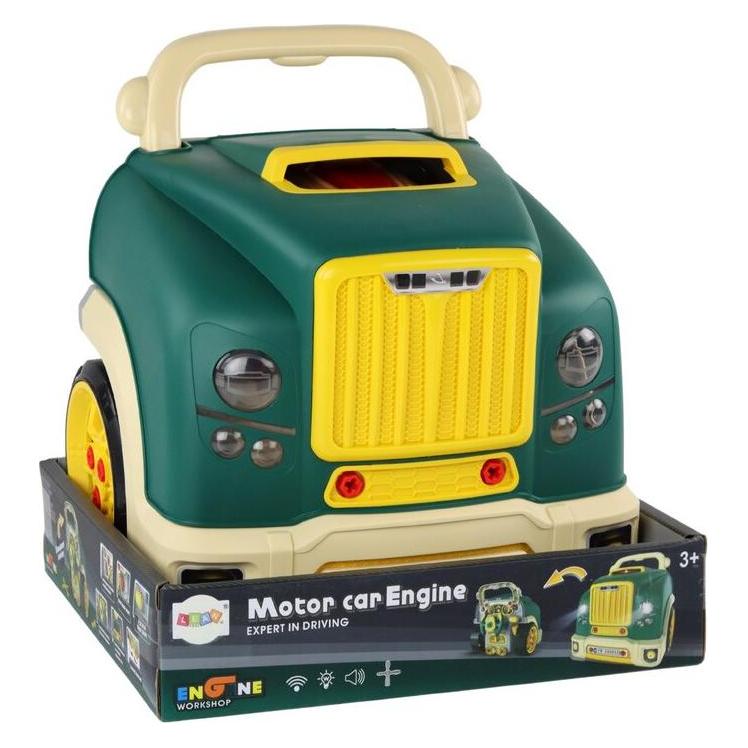 Lean Toys Grüner LKW-Motor zur Demontage (42949069)