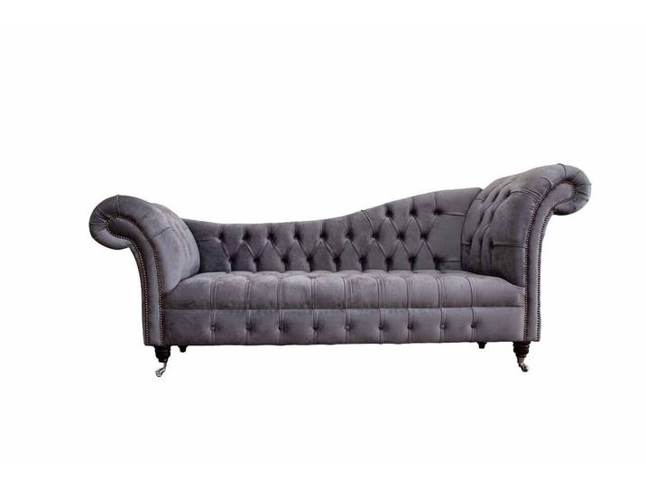 Xlmoebel Chesterfield-Sofa Elegantes Chesterfield-Sofa mit hochwertigem Polsterstoff, Sofa, Hergestellt in Europa