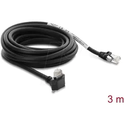 DELOCK 80964 - GigE Kamera Kabel RJ45 / RJ45, 90°, Cat.6, S/FTP, 3 m