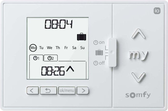 Somfy Horloge programmable radio Chronis io 1805227 (1805227)