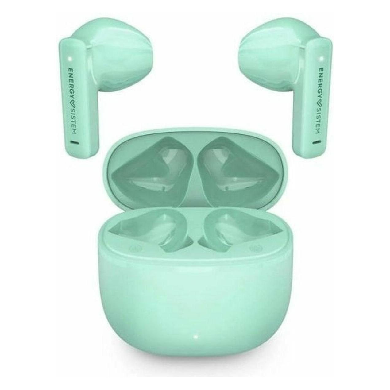 Energy Sistem | True-Wireless earphones | StreetMusic | Bluetooth | In-Ear | Microphone | Wireless | Green (Keine Geräuschunterdrückung, 20 h, Kabellos) (459216)