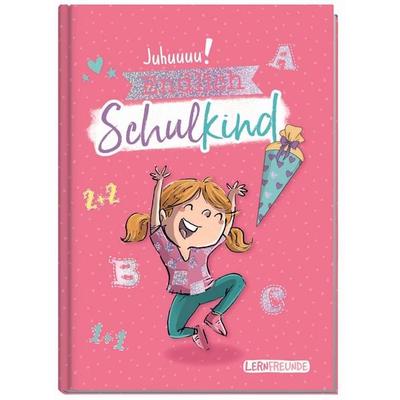 Freundebuch Endlich Schulkind A5 rosa, von , Häfft-Verlag GmbH