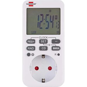 Brennenstuhl Zeitschaltuhr Comfort Line, digital, Steckdose