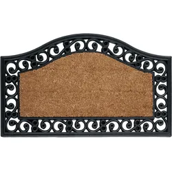 FUSSMATTE Naturfarben 45/75 cm Kokosfasern Pulag