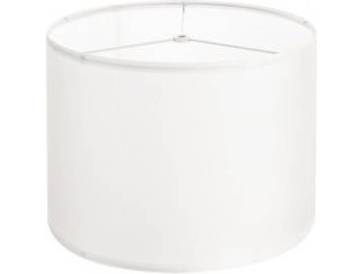 VEVOR Abat-jour tambour, 330 x 330 x 250 mm, abat-jour de remplacement moyen en lin pour lampes de table, lampadaires et suspensions, housse de rechange pour lampe, assemblage facile, lin blanc cassé