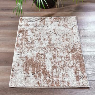 MDA Rugs Milan Collection Abstract Stone Area Rug