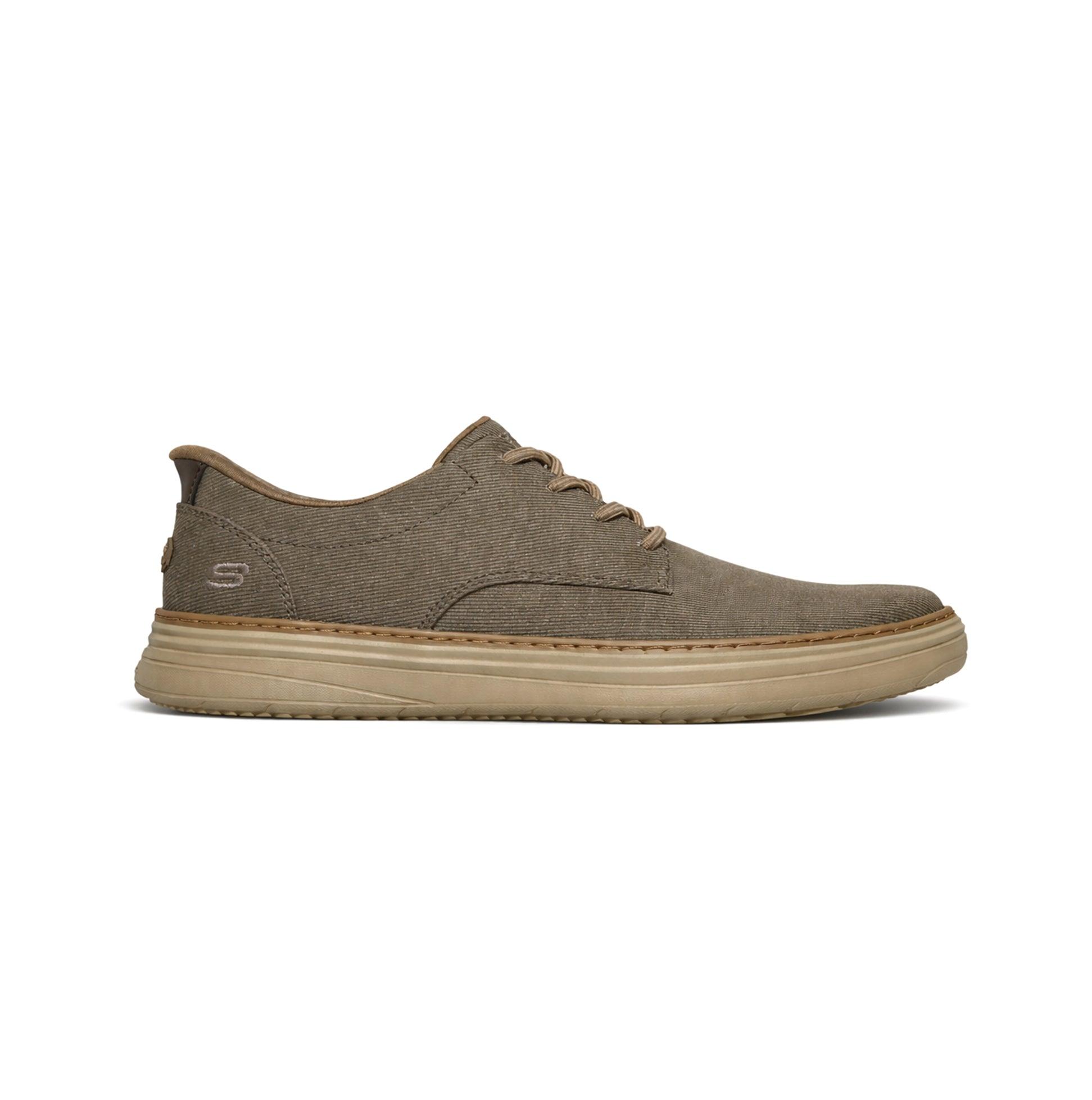 Skechers Hyland - Justino heren casual sneakers donkertaupe