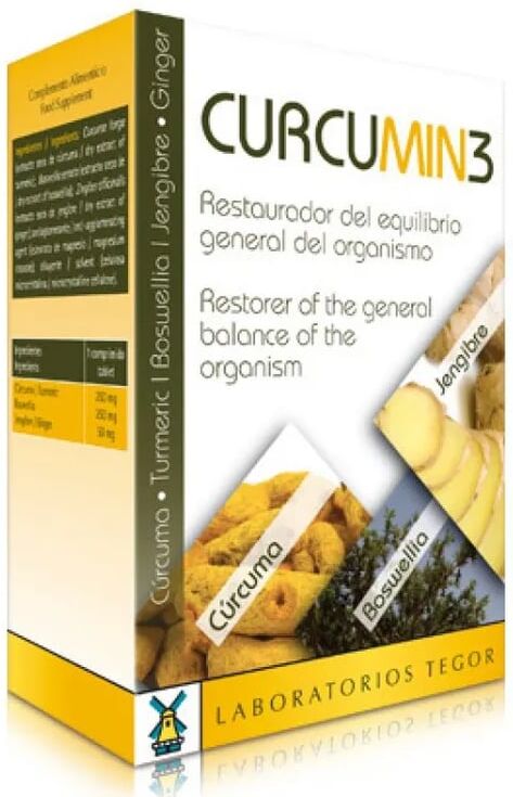 Tegor Curcumin 3 30 Comprimidos