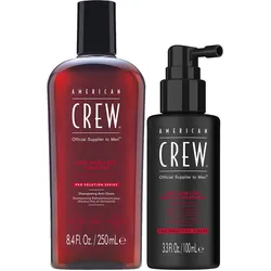 350ml American Crew Anti-Hairloss Set (Shampoo 250ml + Treatment 100ml)