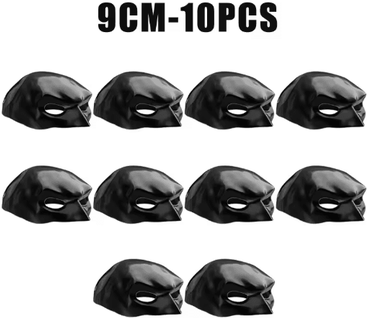 Inspire Picks Cat Bat Superhero Mask Cute Matte Cat Avenger Costume Mask For Pets 9cm 10pcs
