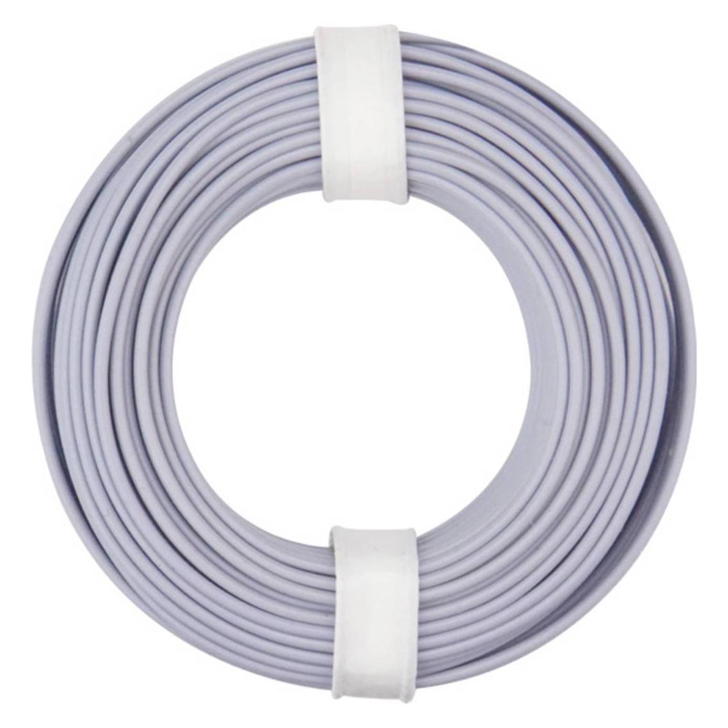 Donau KUPFERSCHALT-LITZE 0,25 / 10m grau (10 m) (125-019)