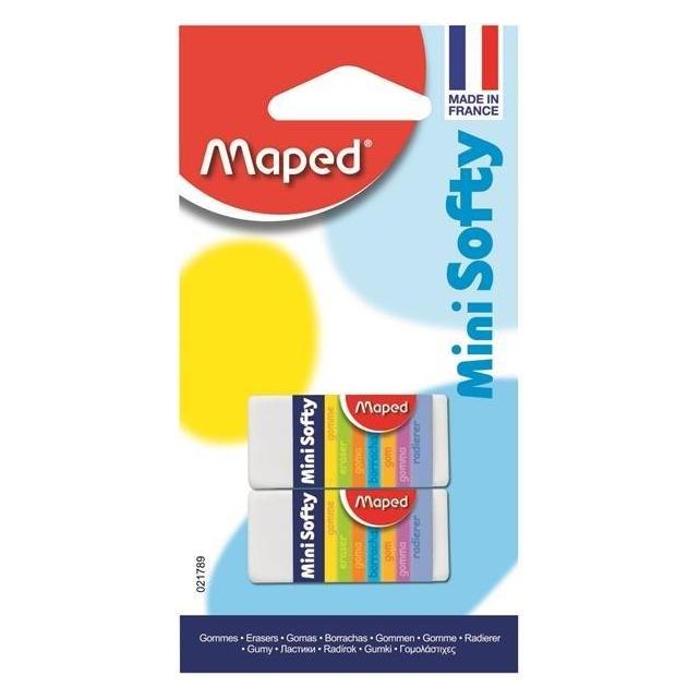 Maped Softy Mini-Radiergummi, 2 Stück (42245639)