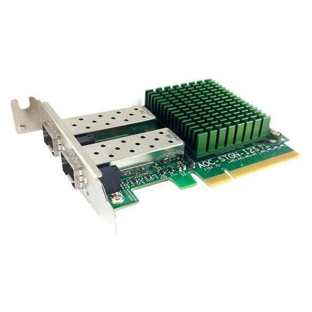 Supermicro AOC-STGN-i2S: 2x SFP+Port 10Gbps (Ethernet, Mini PCI Express, PCI-E x8) (AOC-STGN-I2S)