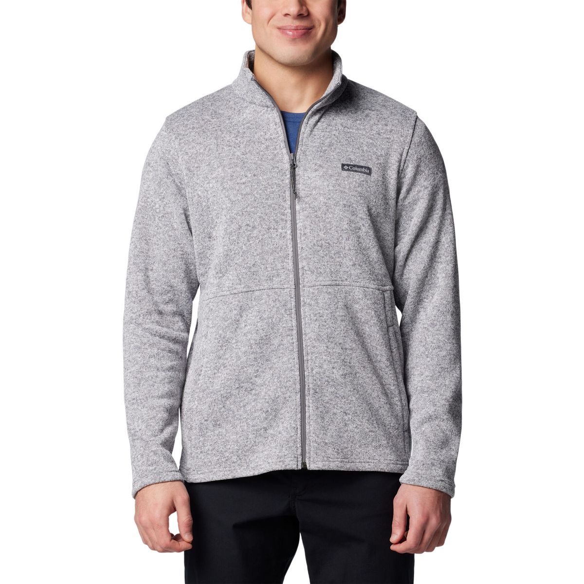 Columbia Men's Alto Pass Fleece Jacket city grey heather (023) L 209574-2095741-023-L