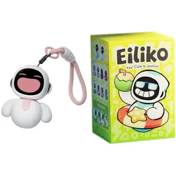 Energize Lab Eiliko, emotional interaktiver KI Taschenanhänger + zufälliger Skin - Farbe: Pink