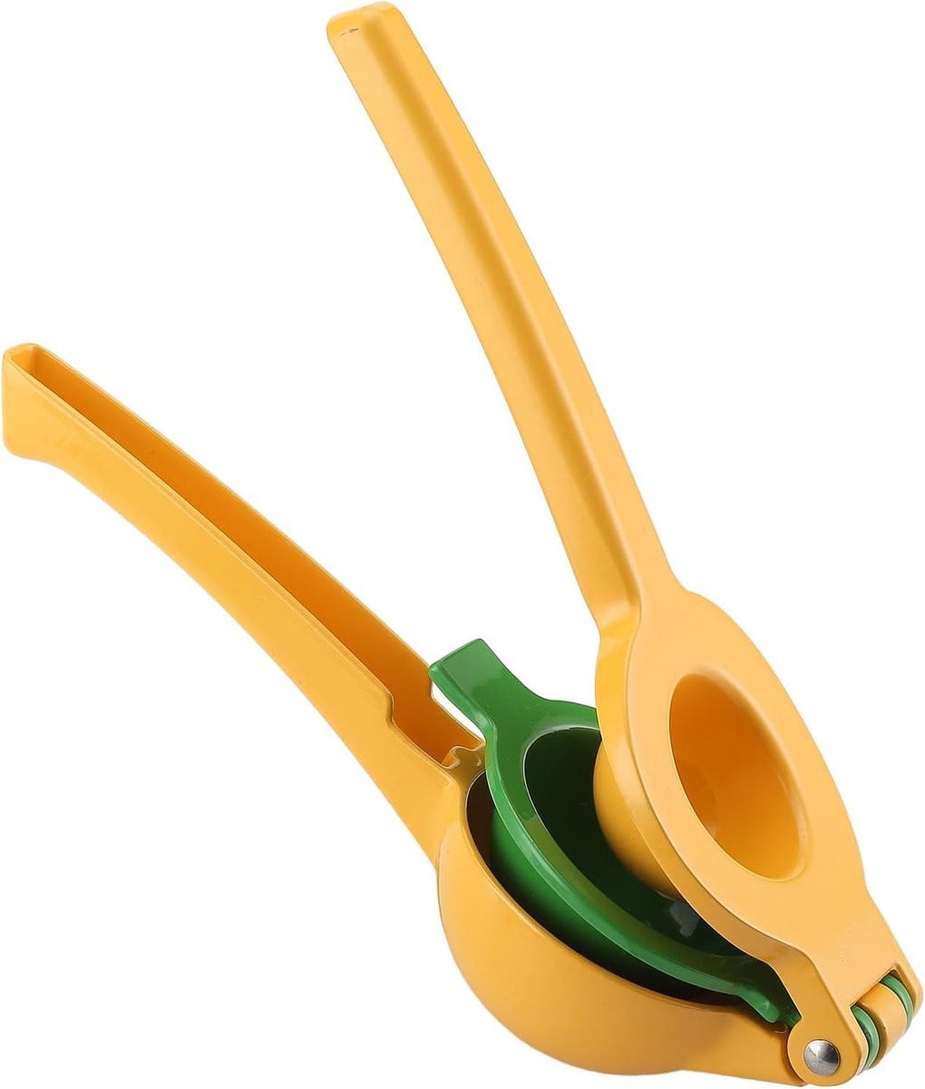 LTPRTZ Hand Citruspers en Citroenpers met Ergonomische Grip - Geel/Groen - B/D/H: 22.35 x 7.37 x 5.08 cm