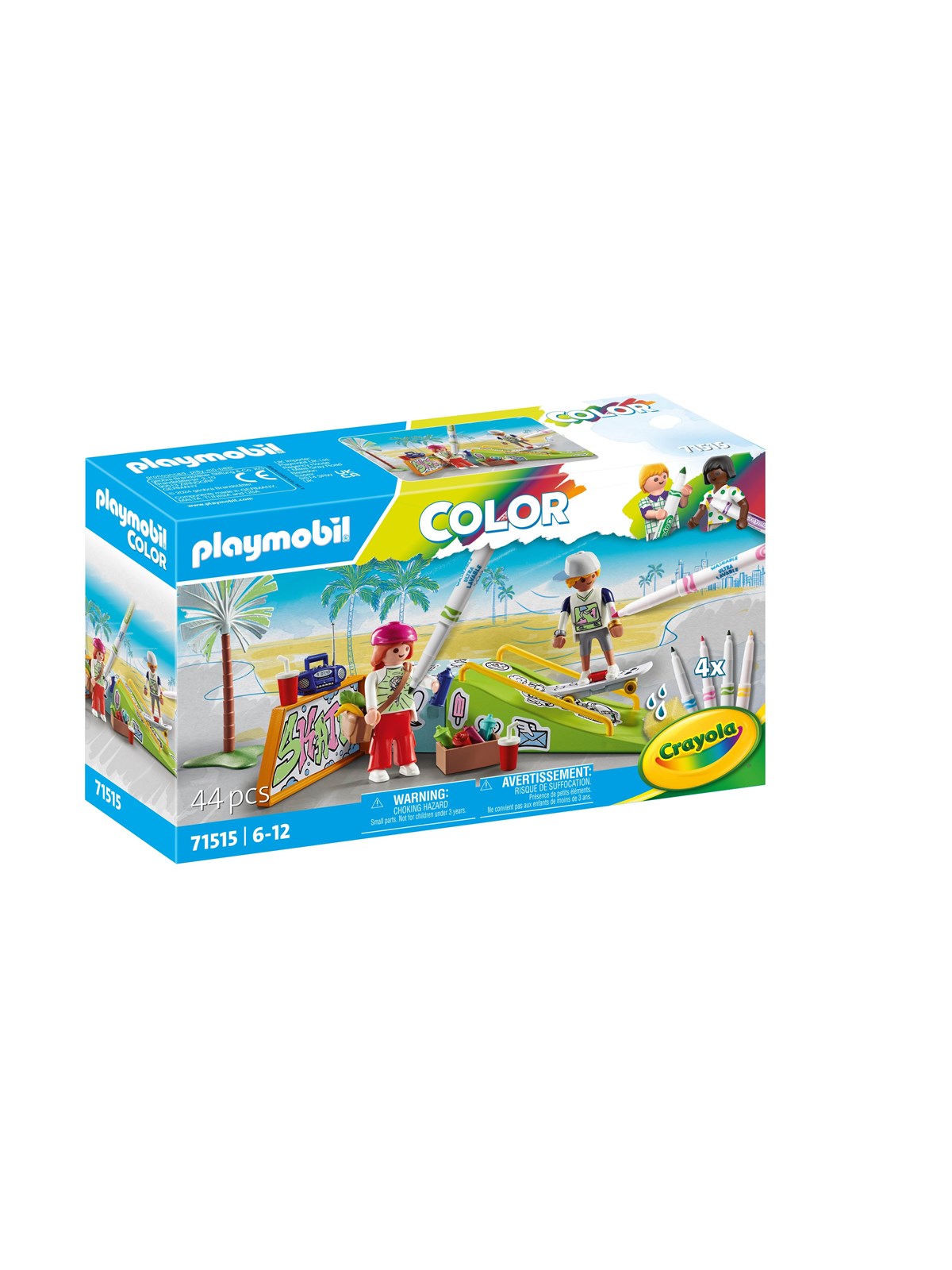 Playmobil Farbe - Color Skate Park
