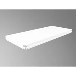 Zusatz-Fachboden Biedrax 40 x 100 cm, Weiß, Stahlboden, Fachlast 100 kg
