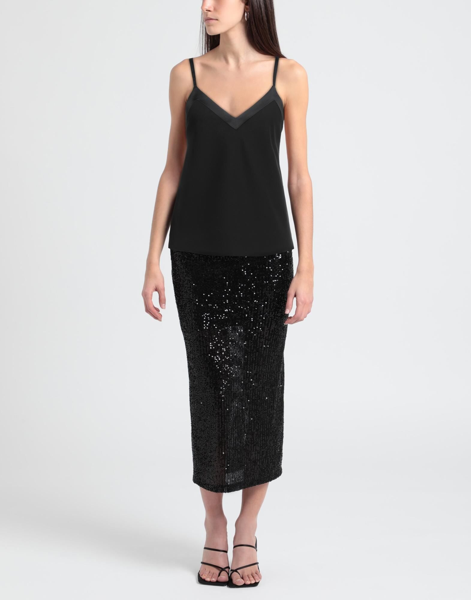 Black Label Top Mujer Negro 36 Mujer