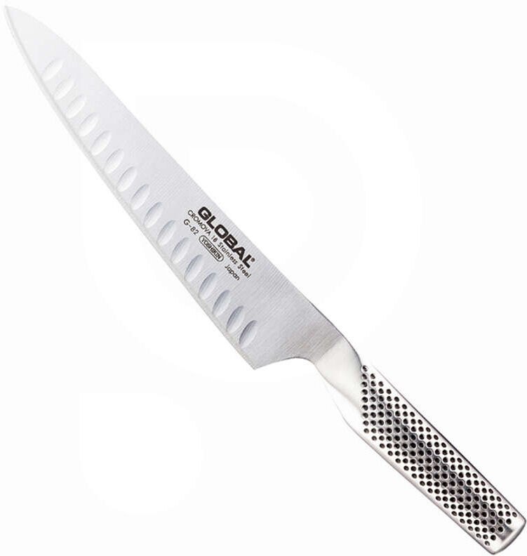 Global Coltello inox per trinciare alveolato  G82 - 21 cm