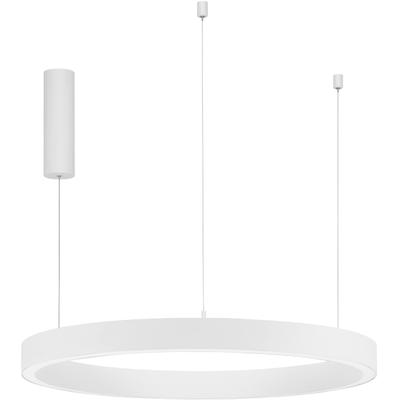 NOVA LUCE LED-Hängeleuchte "STING", weiß, 1, Ø 80cm, 1 Stk., Leuchten, Mit Leuchtmittel; Höhenverstellbar