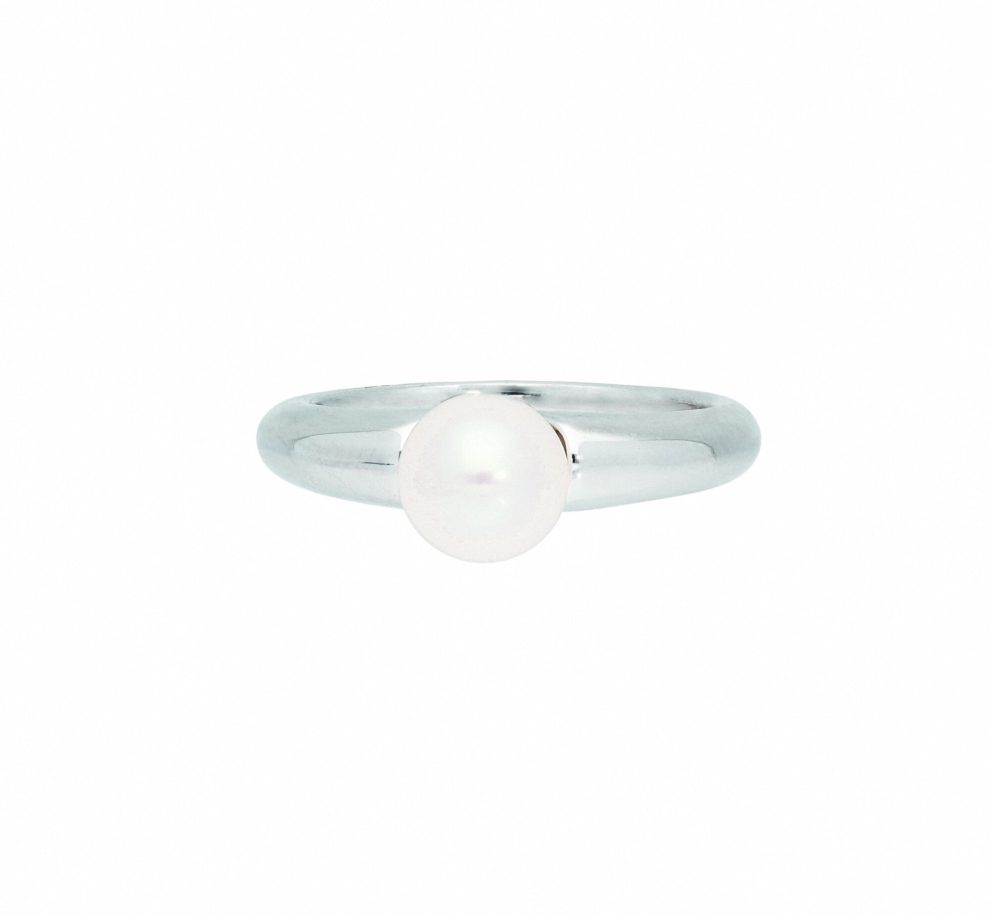 Fingerring ADELIA´S "Damenring 925 Silber mit Perle" Gr. 56, silber, Fingerringe, Damen, 56, Silber 925 (Sterlingsilber), Fingerring, Silberring