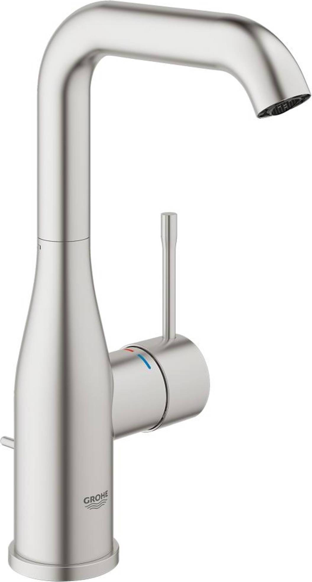 GROHE Essence New Einhand Waschtischbatterie L-Size mit Ablaufgarnitur