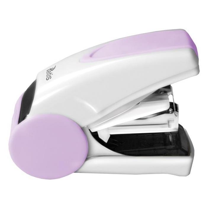 Tetis Mini-Ordner GV080-FB weiss-lila Ordner (20 Blätter) (36094636)