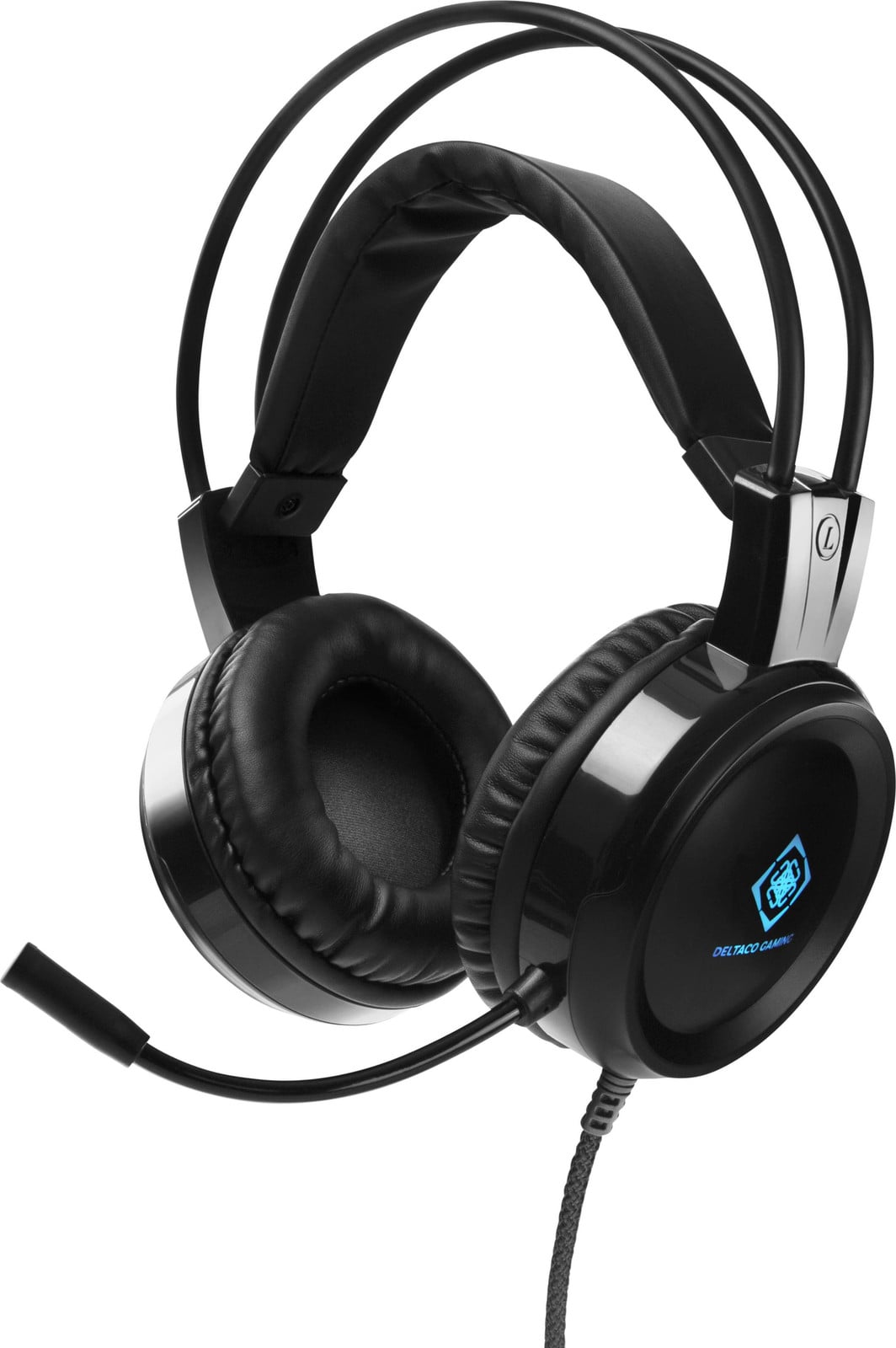 Deltaco DH110 Gaming Headset stereo zwart