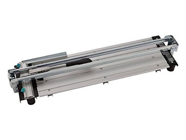 wolfcraft 5565000 - Coupe Carrelage TC 710 PM - Longueur de Coupe max. 710 mm - Rail de Guidage avec Butée d'Angle inclus