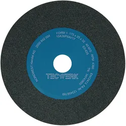 Tecwerk, Schleifmittel, Schleifbockscheibe Ø175xB25x32mm 36 Form A Normalkorund