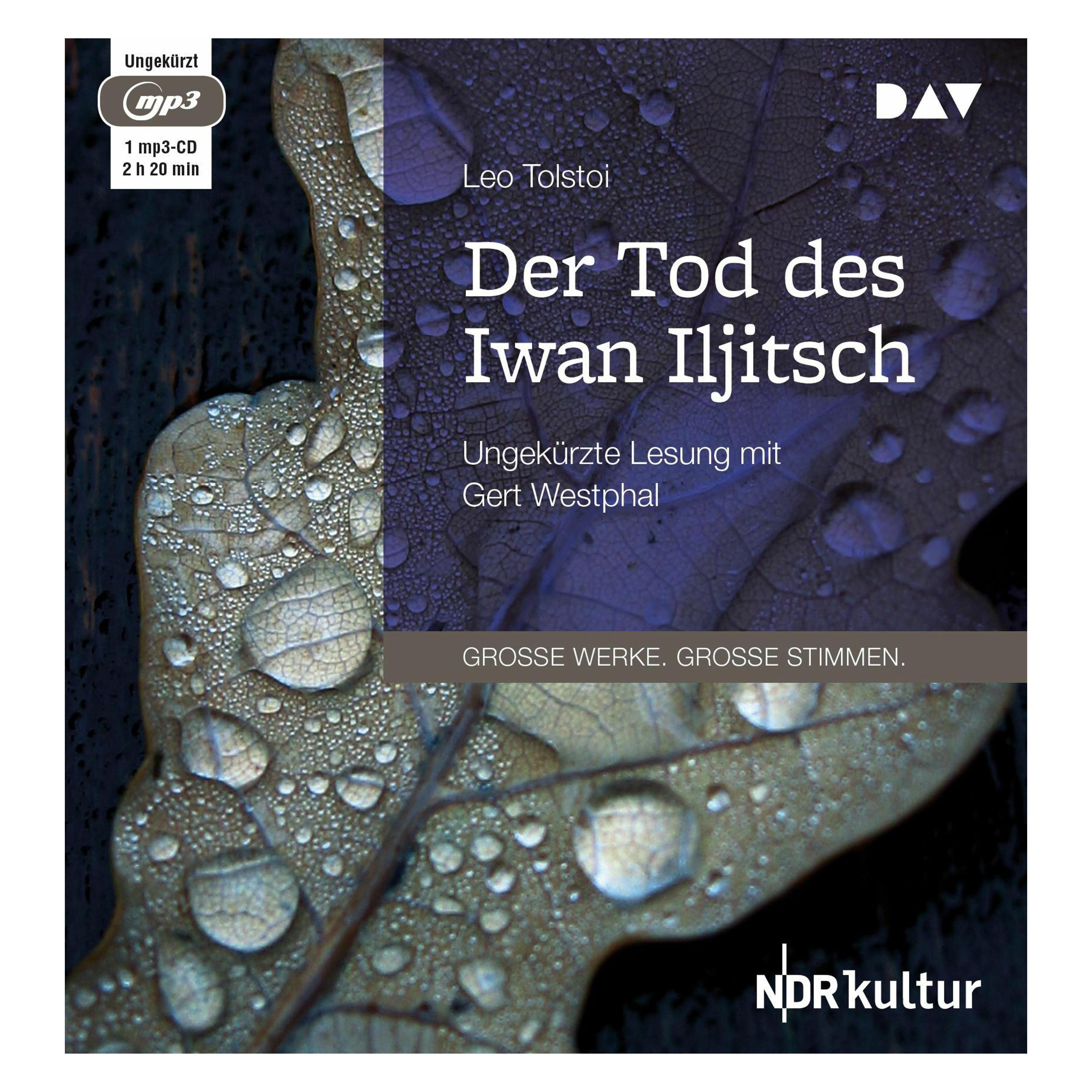 Audio Verlag Der Tod des Iwan Iljitsch (Gert Westphal, Josef Hahn, Leo Tolstoi, Deutsch) (6804635)