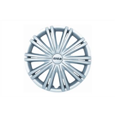 PETEX Radblenden Satz 15 Zoll Giga silber rb529115