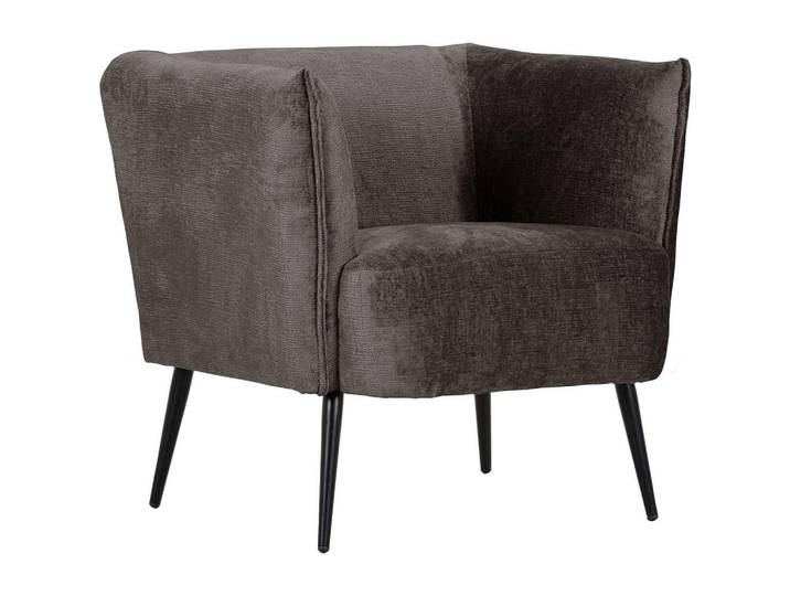 Landscape Sessel Manni, Dunkelgrau, Metall, 76x73x76 cm, Stoffauswahl, Wohnzimmer, Sessel, Sonstige Sessel