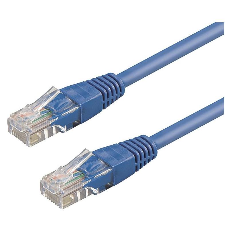 Wp WPC-PAT-6U020B Netzwerkkabel Blau 2 m Cat6 U/UTP (UTP) (U/UTP, CAT6, 2 m) (WPC-PAT-6U020B)
