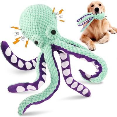DynamicDeals SnuggleSqueak Plush Dog Toy Soft Squeaky Dog Toy For Play, Training & Comfort SnuggleSqueak Plush Dog Toy Soft Squeaky Dog Toy For Play, Training & Comfort