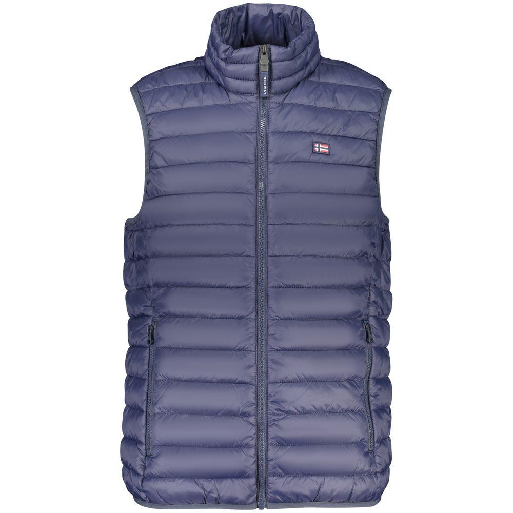 Noorwegen 1963 Blauwe Polyester Herenjack