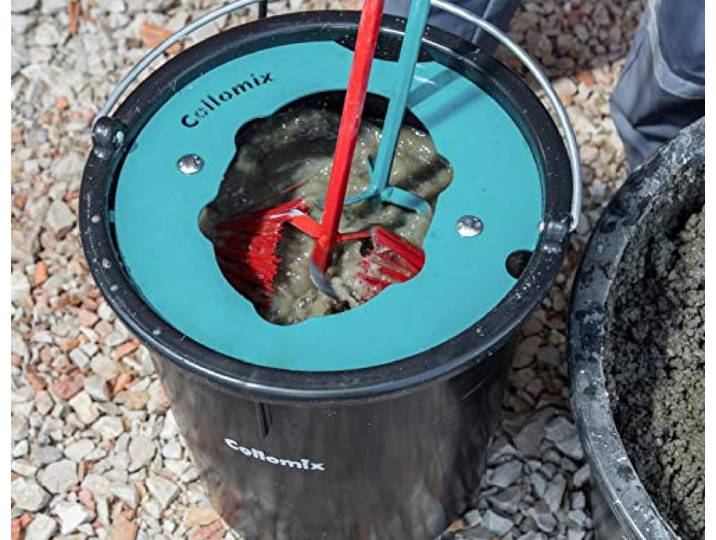 Collomix Mixer-Clean, Ø 380mm, 30ltr, 4,5kg, zum säubern von Rührern, integrierte Putzvorrichtung
