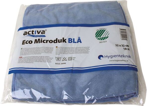ACTIVA Microfiberduk ECO blå