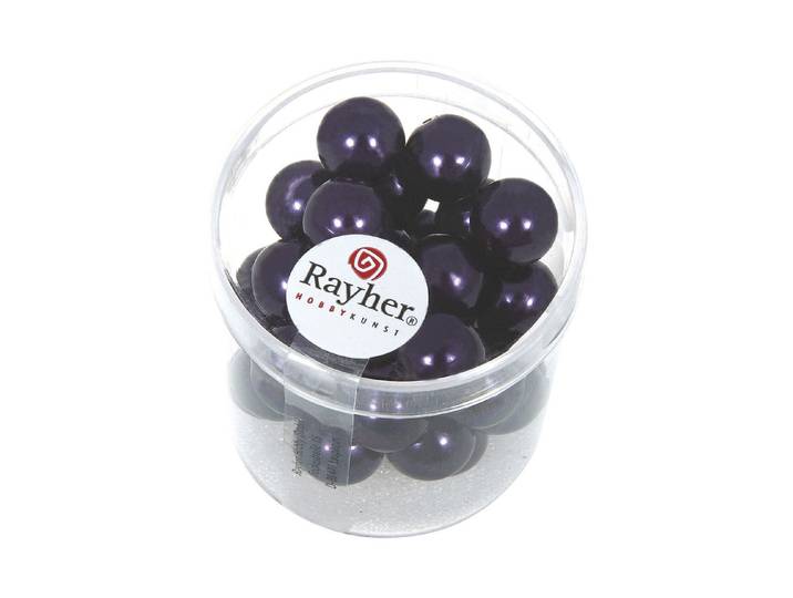 Rayher Renaissance Glaswachsperlen 10 mm 35 Stück