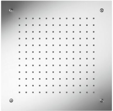Herzbach Living Spa Farblicht-Regenbrause 11.603800.2.01 380x380mm, Regen, Edelstahl poliert