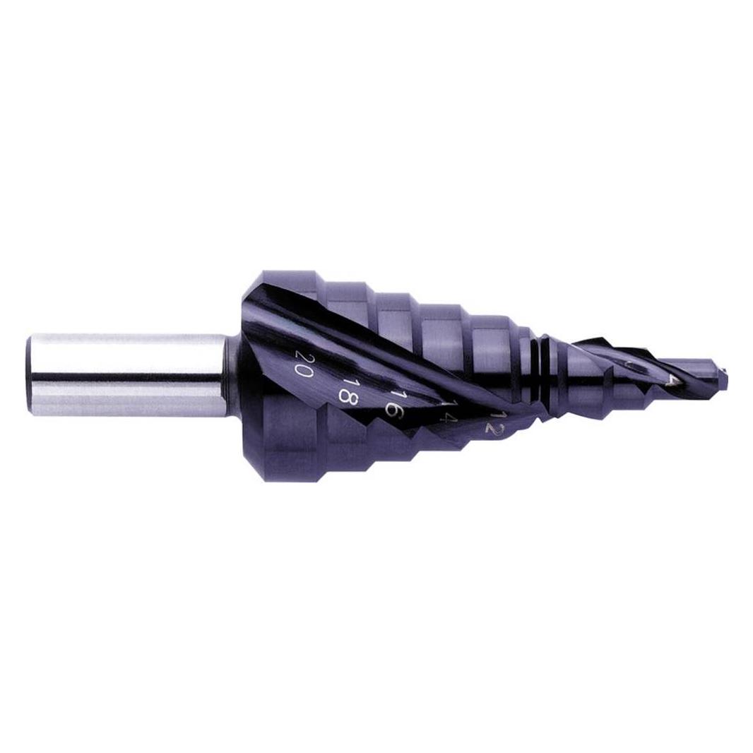 Exact HSS Stufenbohrer 4 - 20 mm TiA (796 / 07022)