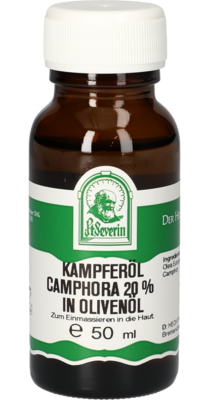 Hecht-Pharma GmbH KAMPFERÖL Camphora 20% in Olivenöl 50 ml 14164426