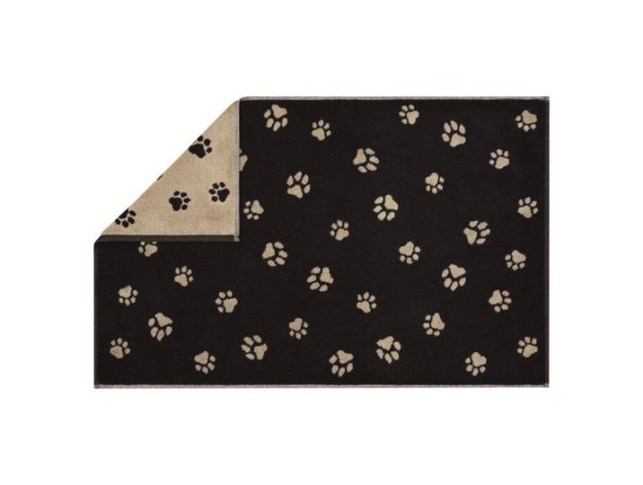 Cawö Badevorleger Paws, 50x80 cm schwarz