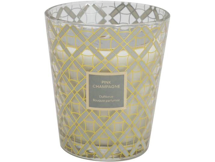 Kerze Natural & Feminine Glamour Gold Wachs/Glas 10 cm - Material: Glas/Wachs - Kerze