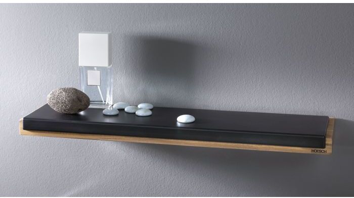 Hoesch Wandablage 89221 Teakholz, 60x15,5x3,5cm