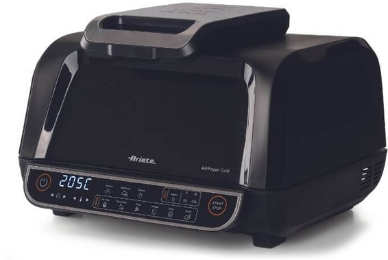 Ariete 4635 Air Fryer Grill - Friggitrice ad aria e bistecchiera 8 L