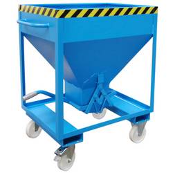 Bauer Südlohn SRE 375, RAL 5012 Silowagen Feststeller Stahl Traglast (max.): 1000 kg